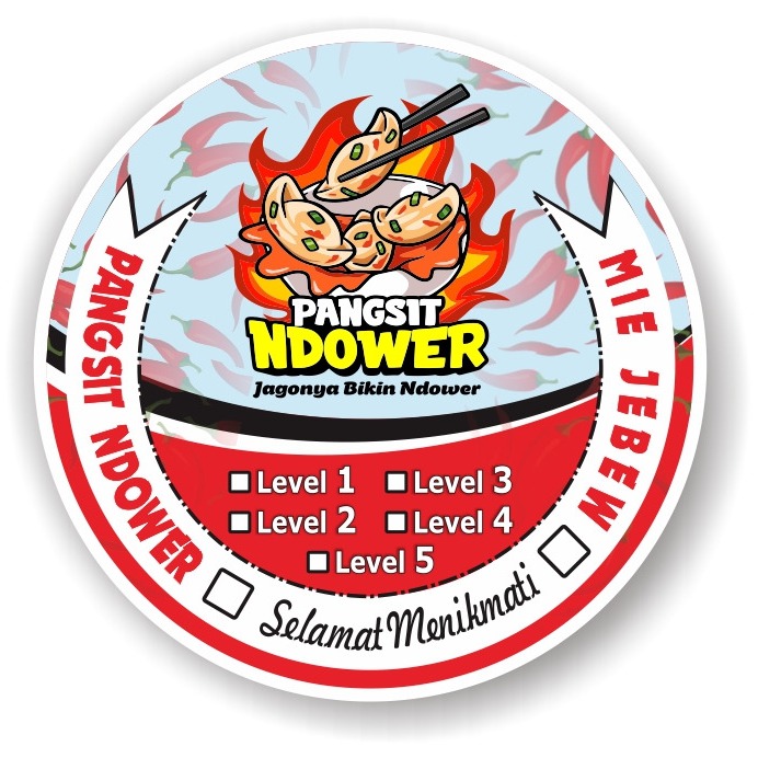 Stiker Label Produk UMKM